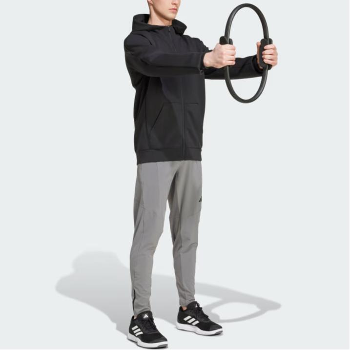 Adidas Training Hooded Jacket Men Jacket Black IY1131