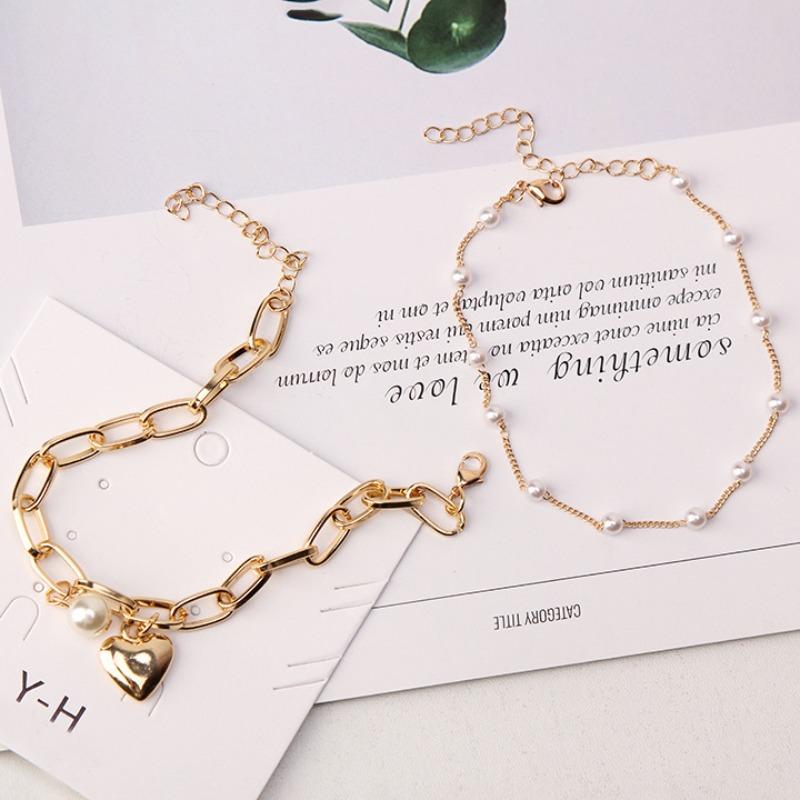 European and American Retro Style Pearl Bracelet for Women, Versatile, High-End, Niche Style, Beaded Bracelet, Couple's Best Friend Jewelry