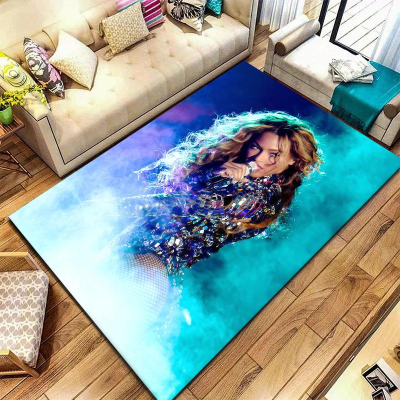 Beyonc Carpet Rug for Living Room Bedroom Home Sofa Decoration,Kids play Nonslip Floor Mat