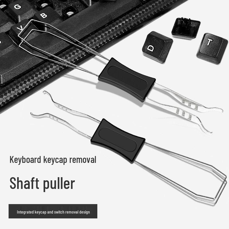 Mechanische Tastatur Keycap & Switch Puller Werkzeug mit Stahldraht zum Entfernen, Austauschen & Reinigen