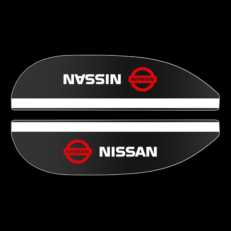 

2PCS PVC Car Side Rear View Mirror Rain Eyebrow Visor Rain Shield Shade Cover for Nissan X-trail Qashqai Note Juke Sentra Patrol