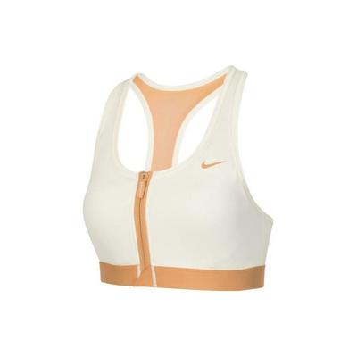 Colorblock Zip Training Sports Bra Women Underwear Coconut-Milk HF6595-132