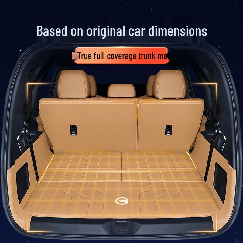 2024 Trumpchi ES9 Genuine Leather Trunk Mat - Complete Interior Modification Accessory