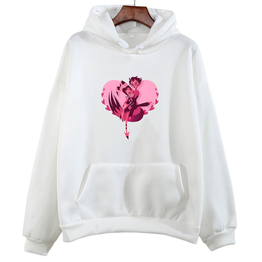 Kapuzenpullover mit Cartoon-Aufdruck, japanischer Anime, süßer Pullover, Funko Pop, Fleece, bequeme Kleidung, Unisex, Harajuku-Pullover