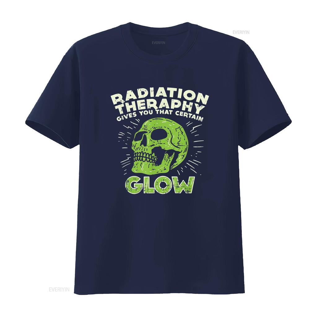 Womens Radiation Therapy Funny Cancer Fighter Survivor T Shirt Black 2X Large Vintage Washed Slightly Top For Everyday Wear