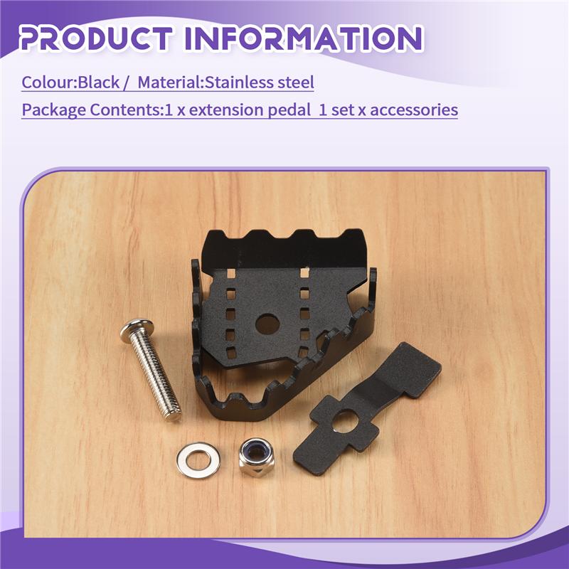 Для TENERE 700 Tenere700 XTZ 700 T700 Мотоцикла Тормозного Рычага Расширитель Педали Накладка На Конечник Педали Увеличитель Расширитель