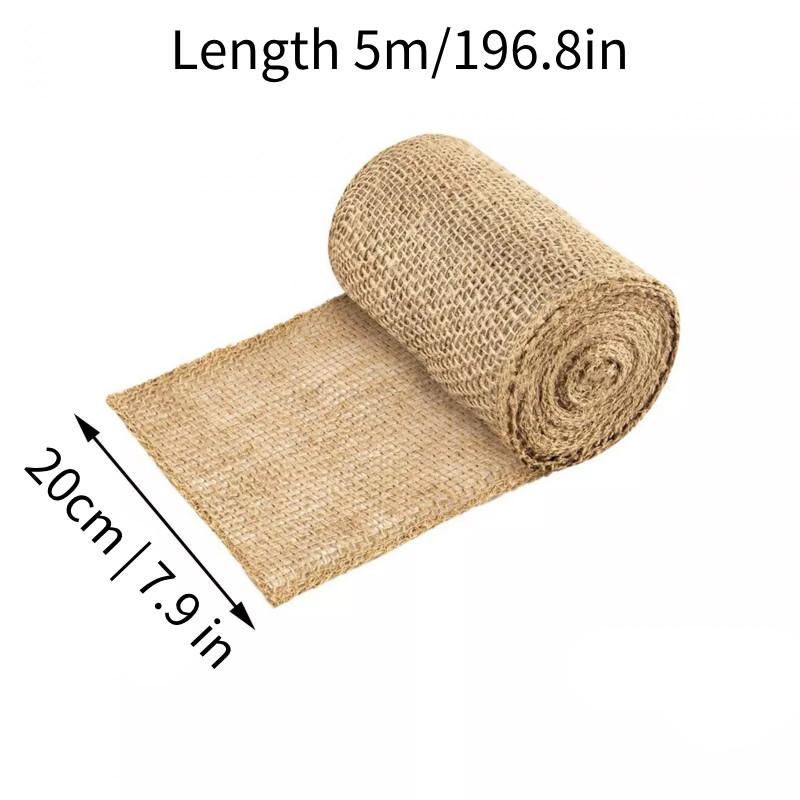 Premium Natural Burlap Tree Protector Roll Versatile Plant Wraps For Tree Protection And Support