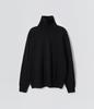 EZIO Seamless Turtle Knit_Black