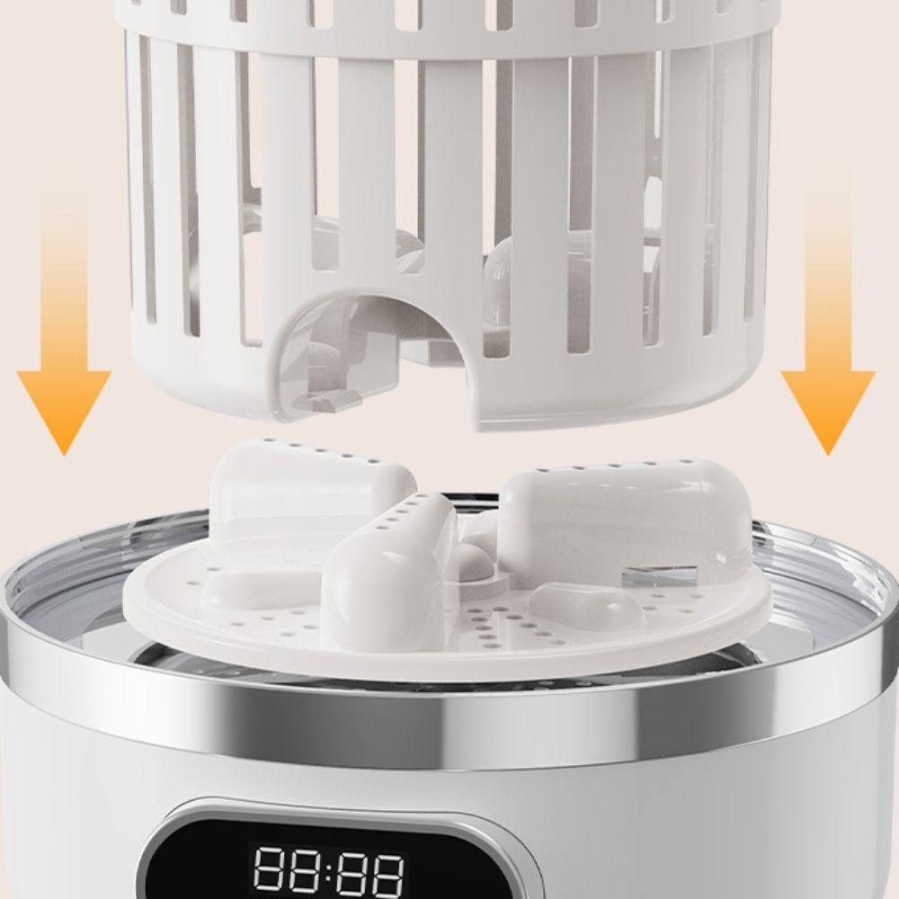 3L Mini Washing Machine Blue Light Underwear Cleaning Tool Portable Clothes Washer Travel