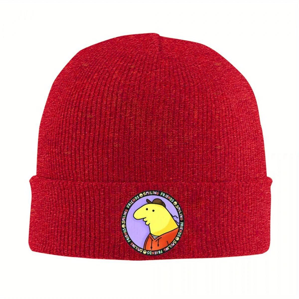 

New Charlie Smiling Friends Knitted Hat Beanie Winter Hat Warm Fashion Caps Unisex Women