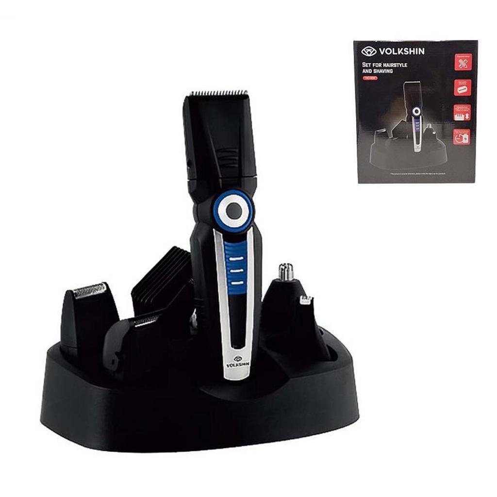 Head To Toe Advanced Rechargeable Powered Body Groomer Kit, Beard Trimmer , Black