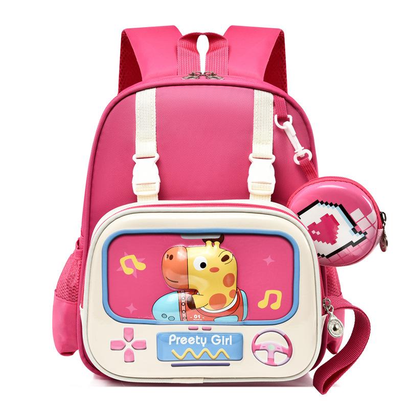 School Bag Small and Medium Class Baby Cartoon Backpack Lightweight Versatile Cute Children's Bag