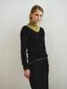 Reply Seamless Rib Top_Black