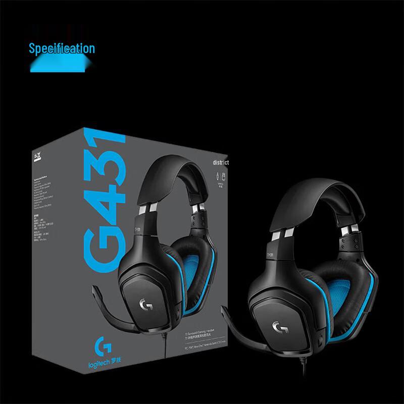 Logitech G431 Wired Gaming Headset