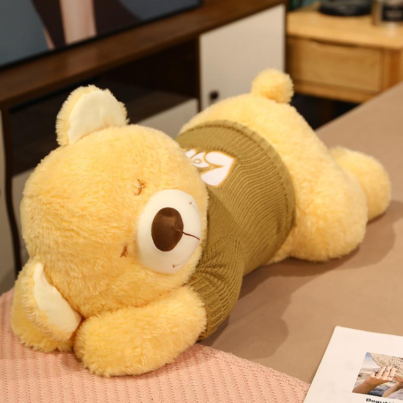 

New Product Doll Cute Sleepy Bear Plush Toy Sweater Big Bear Cloth Doll Doll 80cm