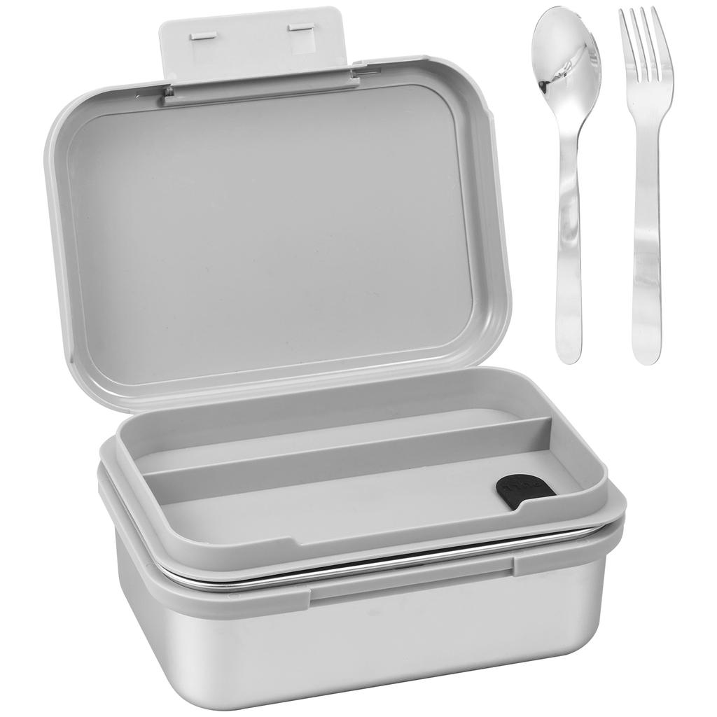 Stainless Steel 304 Insulated Lunch Box Flip Design 1000ml Insulated Lunch Box Suitable for Outdoor Students Children and Adults