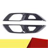 For  Corvette C8 - Car Inner Door Lock Switch Button Cover Trim Accessories ABS Carbon Fiber-M53K
