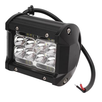 Luce LED Offroad 4 pollici 60W 6000LM IP67 Impermeabile Lente PMMA Spotlight Universale per Camion SUV ATV Barca