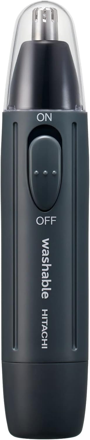 

Hitachi Nose Hair Trimmer H Gray Washable Battery Operated Men s BMH-02D сірий колір