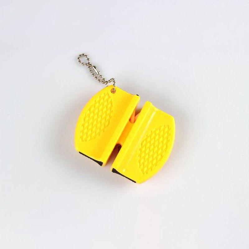 Mini Pocket Sharpener Camping Tapered Sharpening Stone Tool Kitchen