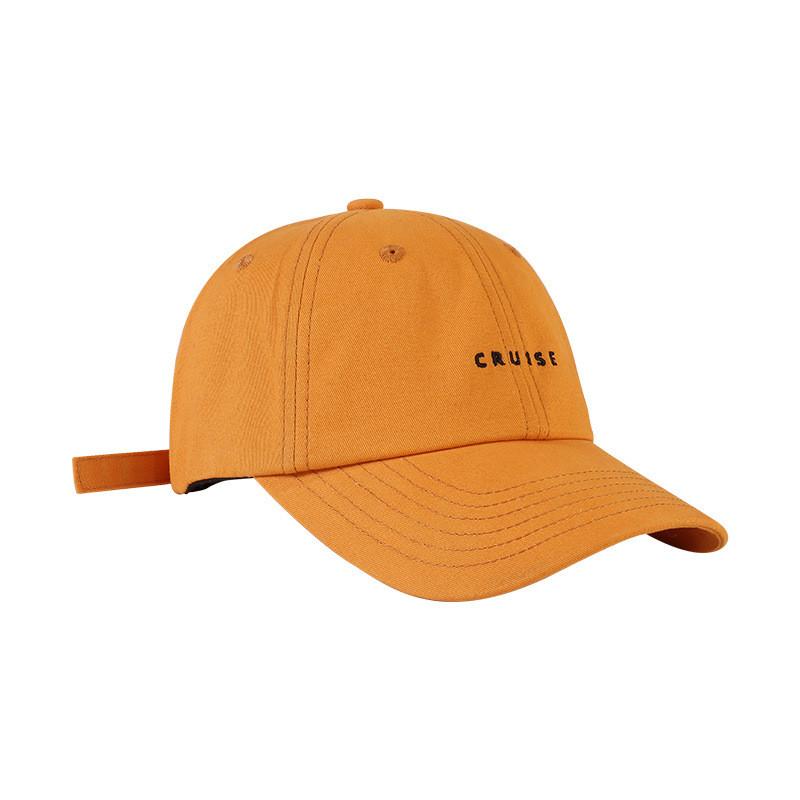 Youthful Letter White Embroidered Baseball Cap Timeless Cotton Design For Wear Everyday