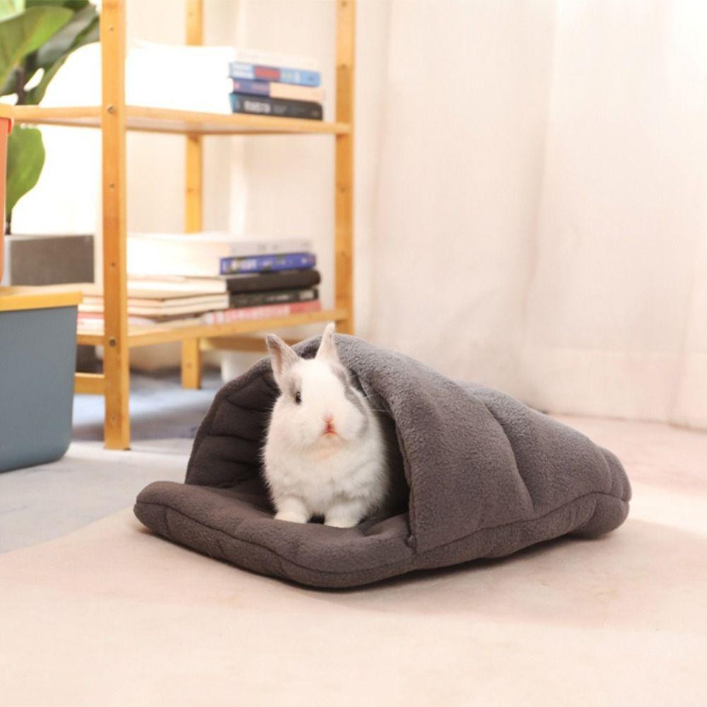 Fleece Pet Bed Breathable Warm Nest Pet Assessories Pet House Guinea Pig