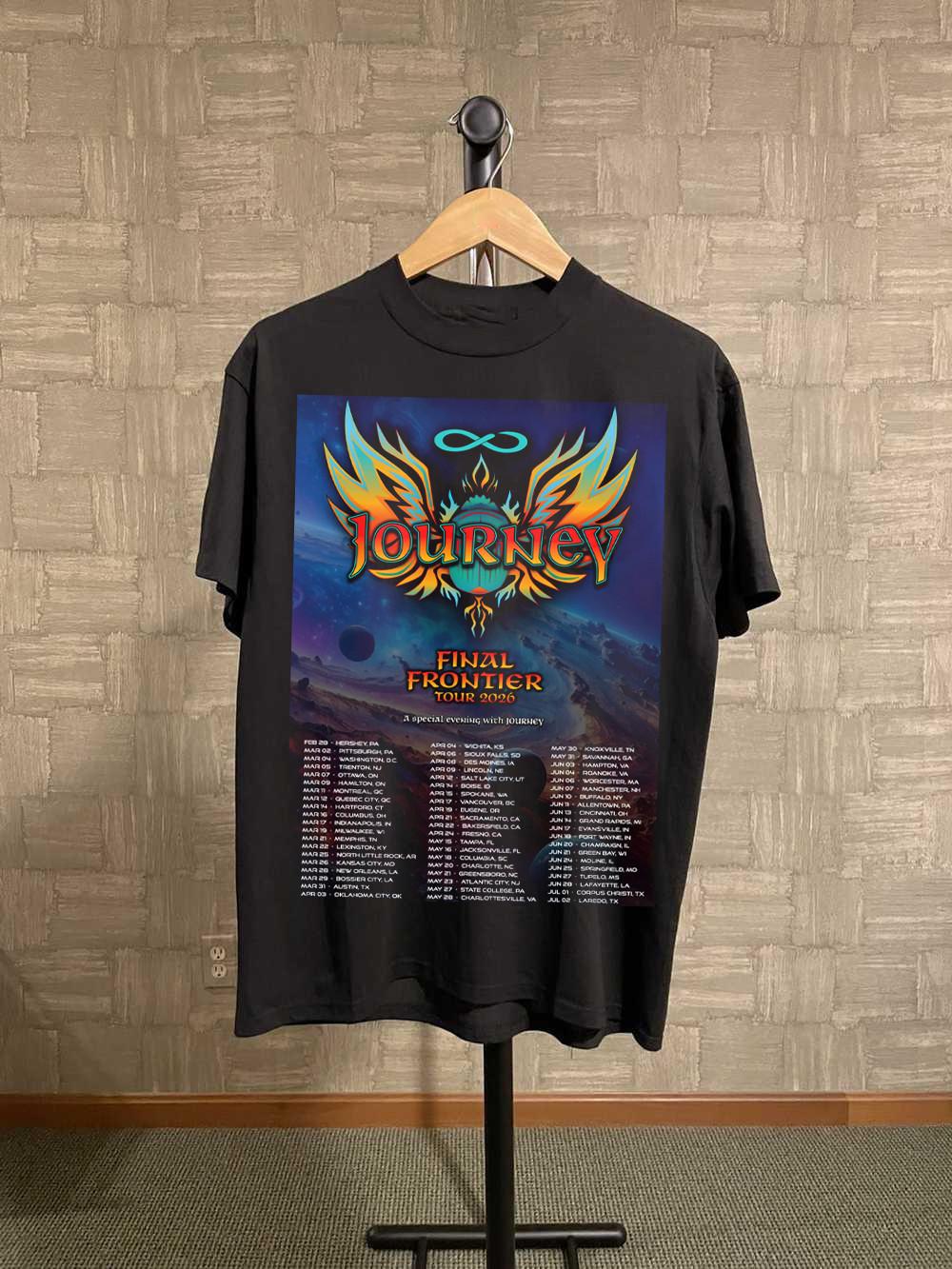 NEW Journey The Final Frontier Tour S to 5XL T-shirt TU1670 XXL