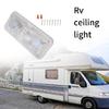 Marine Interior Lighting Ceiling Double Dome Light Replacement 2835SMD Dome Light for Marine Trailer 12V LED Light