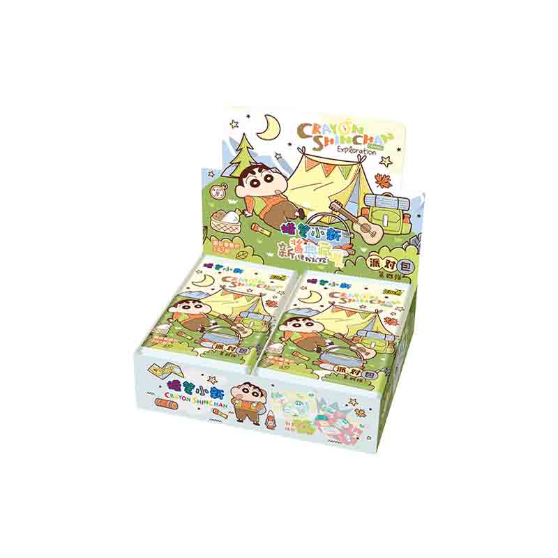 Genuine Crayon ShinChan Card Party Bags Nohara Shinnosuke Animation Cartoon Collection Card Peripheral Toy Gift
