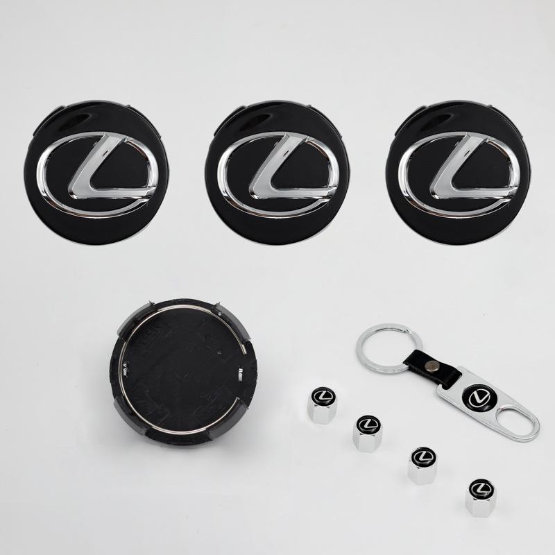 Центральные колпачки колес Lexus 62 мм: Пылезащитные Декоративные Пластиковые Чехлы