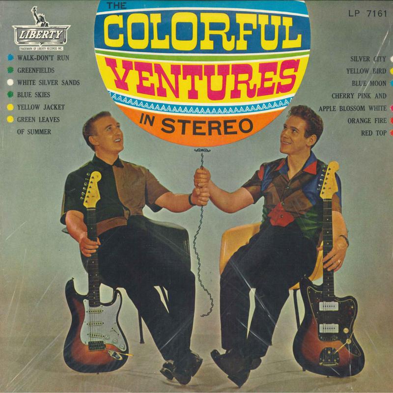 

LP Record VENTURES - The Colorful Ventures LP7161 LIBERTY 1965 Japan Rock Used