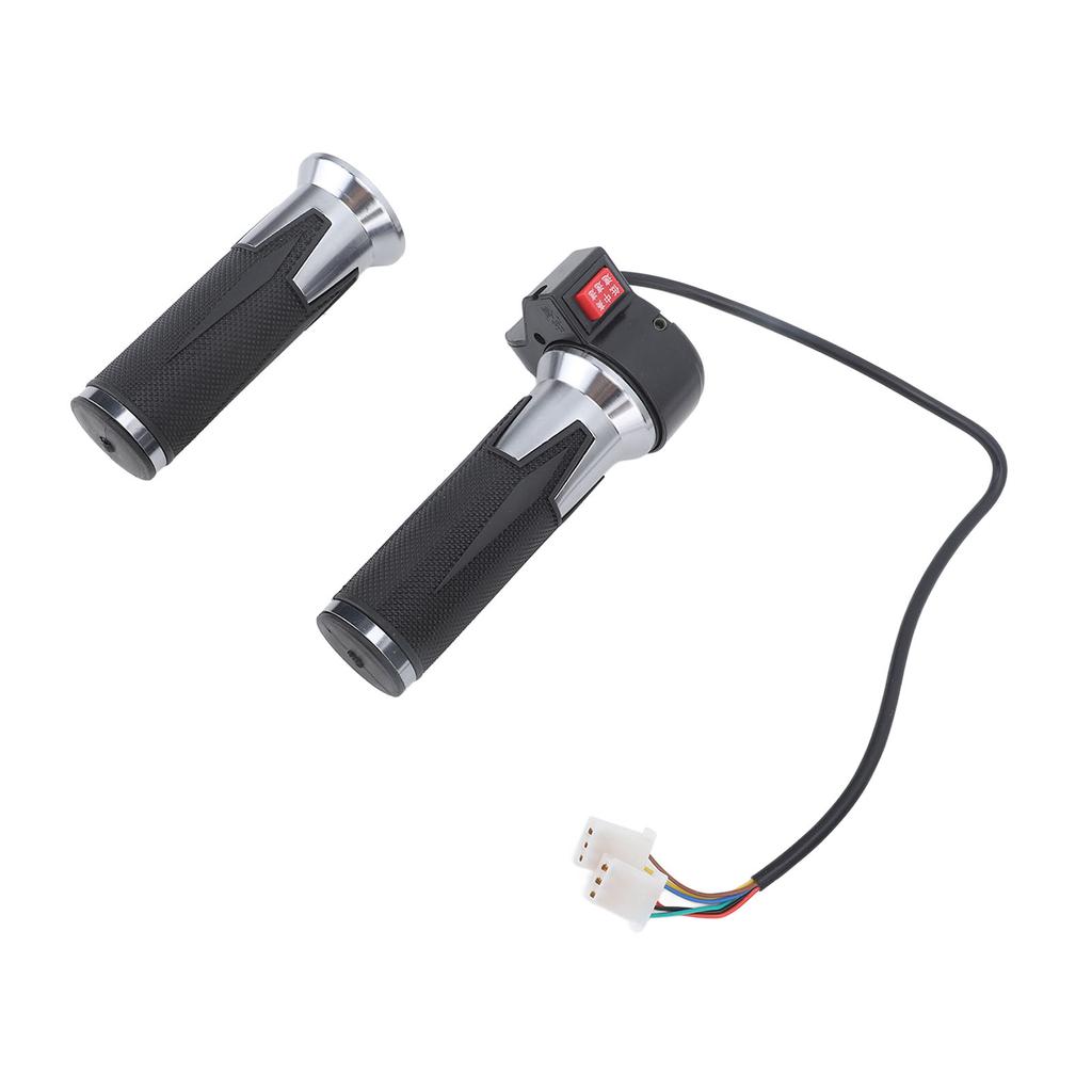 1 Pair Electric Bike Handlebar Grip Twist Throttle High Medium Low 3 Speed Electric Bicycle