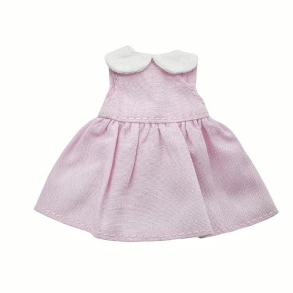 Handgemachte Puppen Punkte Kleider Mode Tops Kleidung Rock für 1/11 OB11 Puppen/für 1/12 BJD