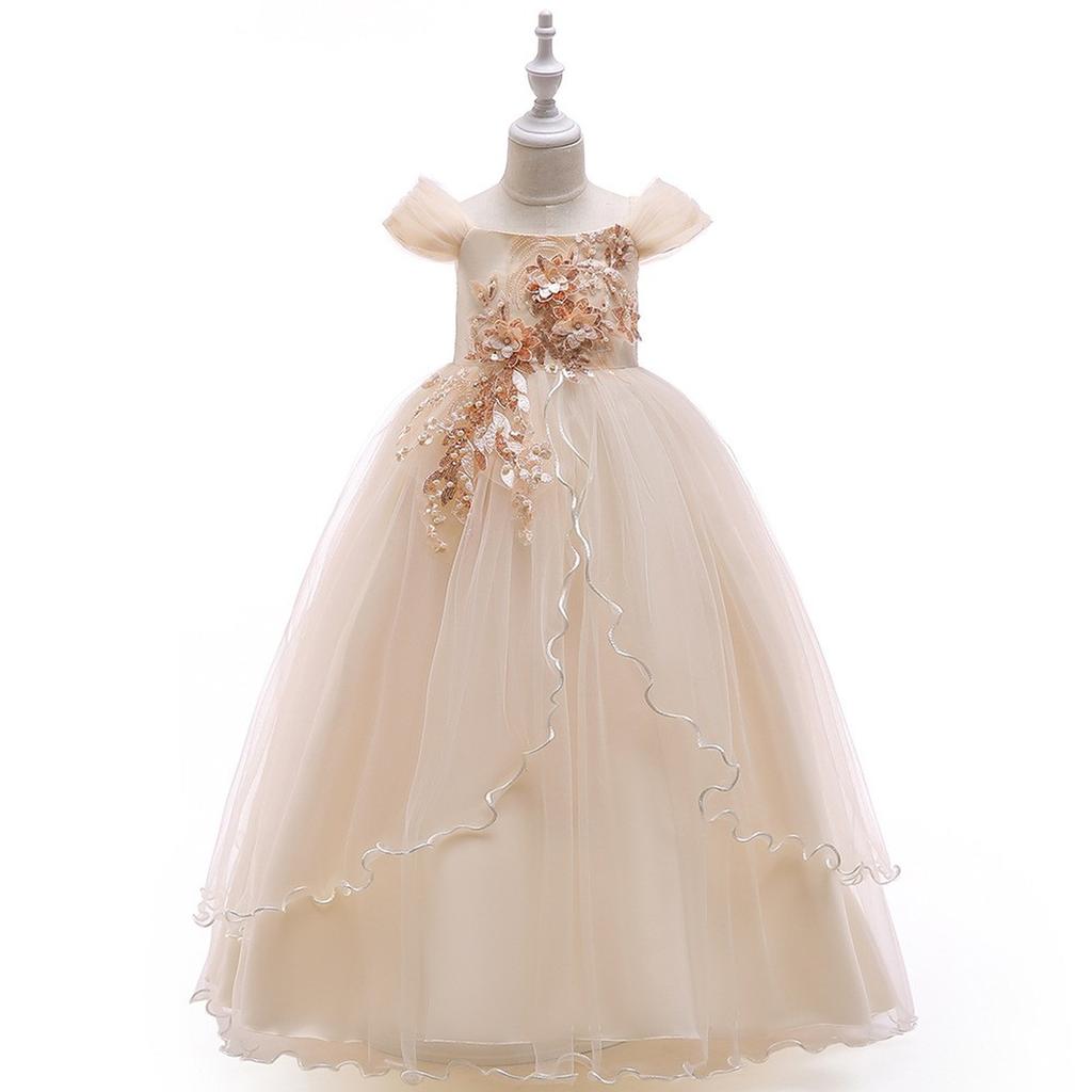 Girls Princess Gown Performance