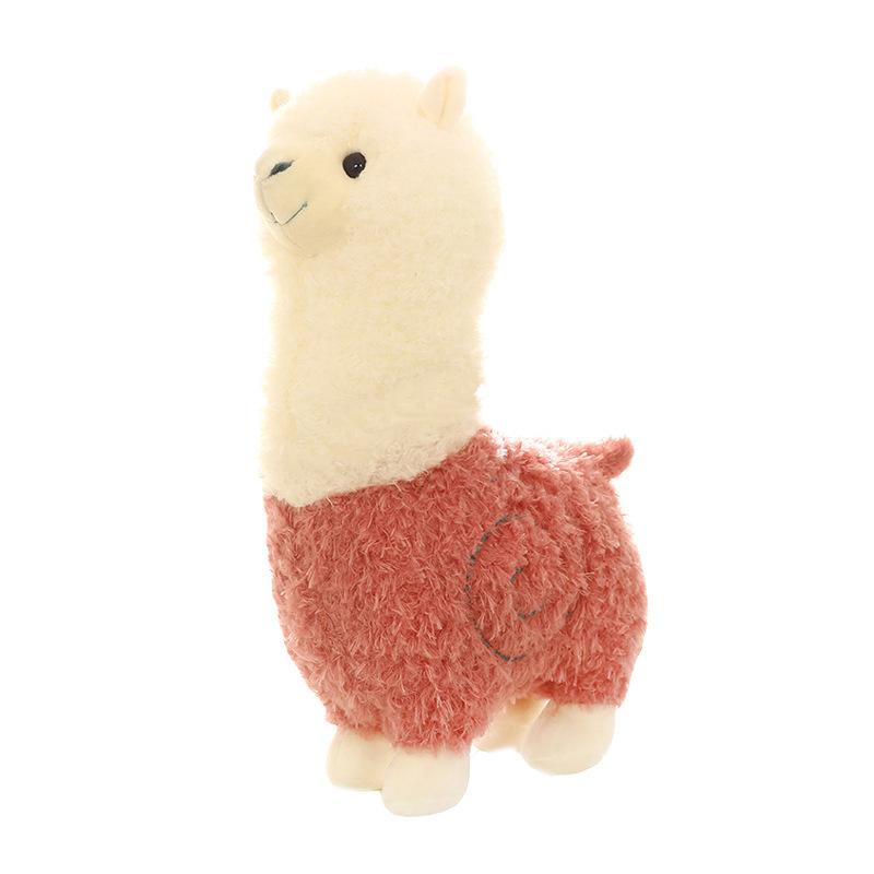80cm Lovely Alpaca Plush Toy Japanese Alpaca Soft Stuffed Cute Sheep Llama Animal Dolls Sleep Pillow Home Bed Decor Gift