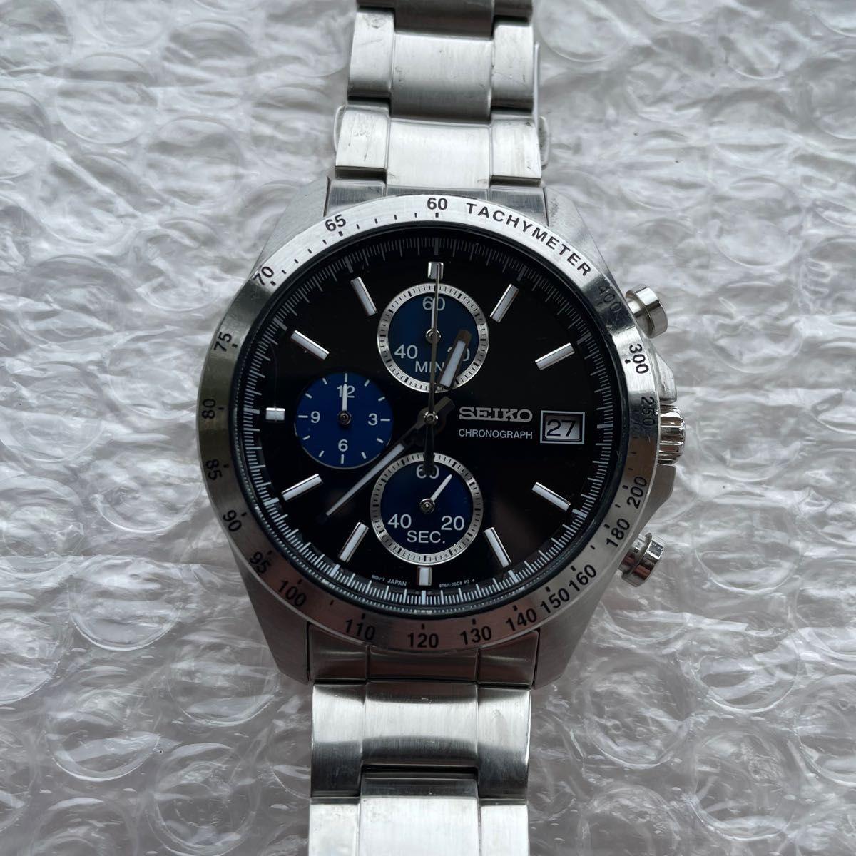 Used SEIKO Chronograph Quartz Working Item