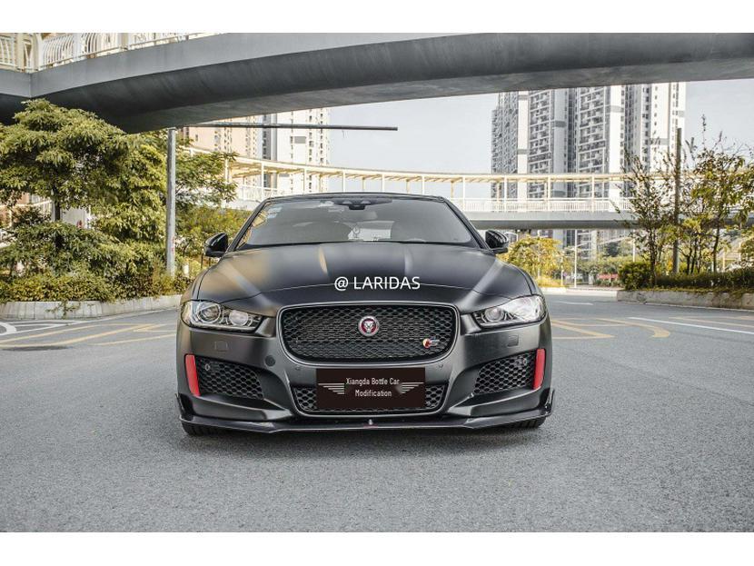 Jaguar XE 2015-2019 Carbon Fiber Body Kit: Front Lip & Rear Diffuser Accessories