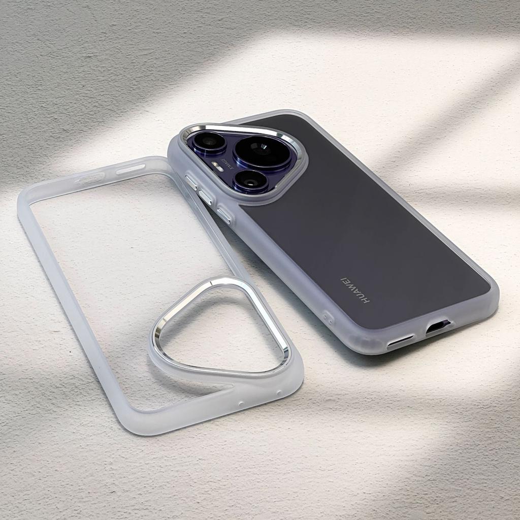 Golden Shield Eagle Eye Metal Camera Frame Clear Phone Case, Shockproof Cover for Huawei Mate80 Pro / Pura70 / Xiaomi 15 Pro