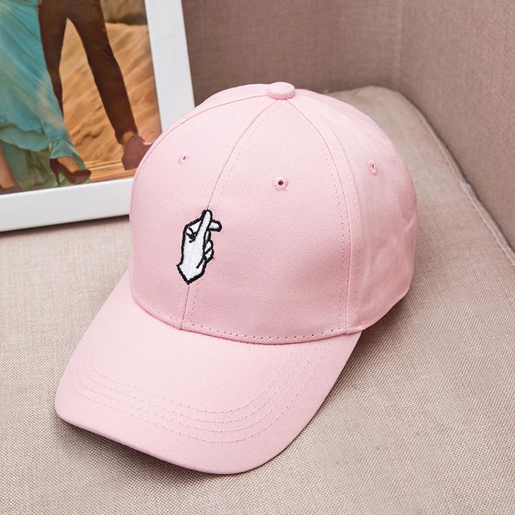Hat Men'S And Women'S Side Embroidery Love Letter A Baseball Cap, Spring And Summer Outdoor Leisure Curved Brim Cap