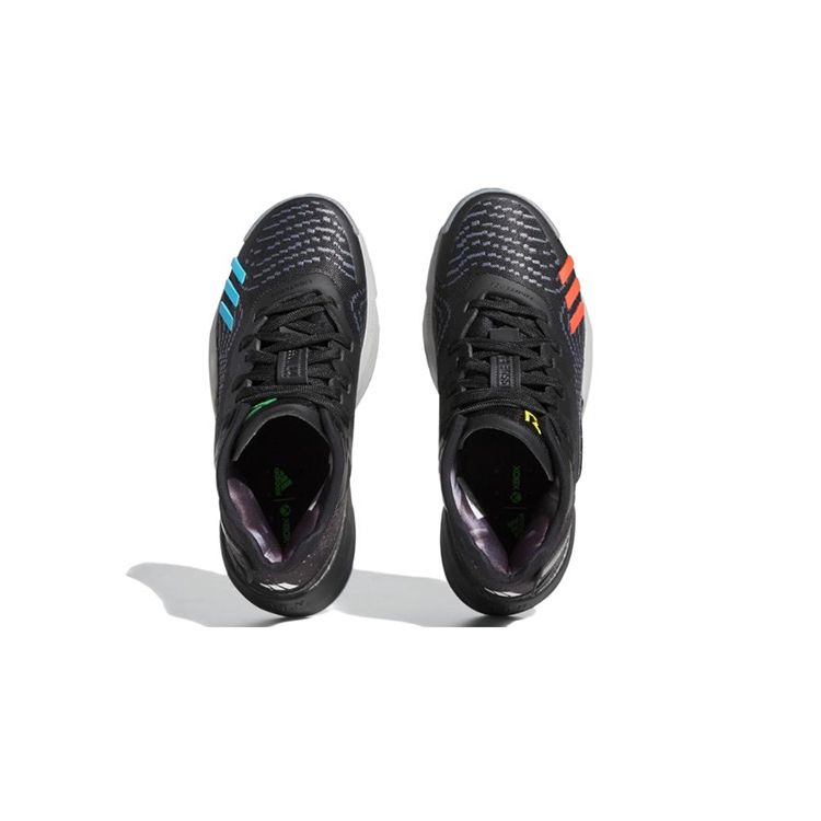 Adidas Xbox X D.O.N. Issue #4 Big Kid Series X Kids Sneakers Black Core-Black Carbon HQ3451