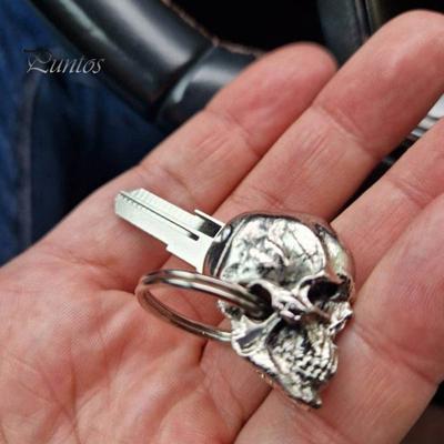 Demon Skull Key Pendant Simple Installation Universal Decorative Demon Skull Key Modified Demon Skull Key Ornament