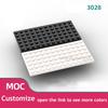 20pcs DIY Building Blocks 6x12 Dots Thin Figures Bricks Educational Creative Size Compatible With 3028 Toys for Children