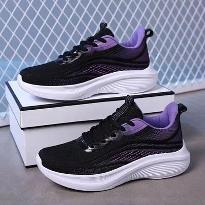 2025 neue Frühjahrs- und Sommerschuhe, koreanische modische Schuhe, Fliegennetz, atmungsaktive einlagige Herrenschuhe, vielseitig kombinierbare Freizeitsneaker, Damenschuhe