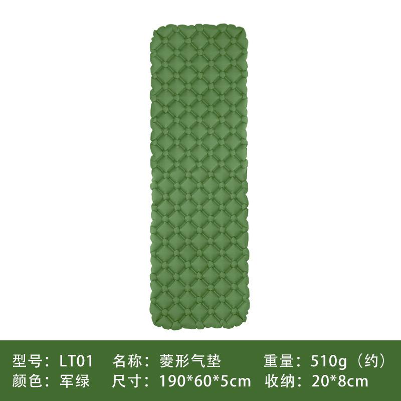 Thickened Lightweight Outdoor Foldable Portable TPU Waterproof Tent Nap Mattress for Picnic Barbecue Beach Use Single/Double