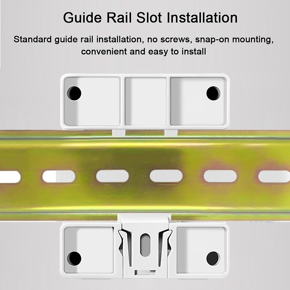 Tuya WiFi 8in1 Leistungsmesser Farbbildschirm 2P Multifunktions-Wechselstrom-Energiezähler Mobiltelefon Fern-APP C