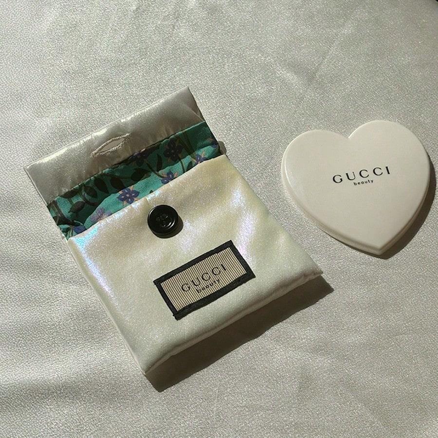 Damen Make-up-Taschen, Geeignet zum Verschenken während Festen, als Geschenk für eine Freundin oder ein Freundesgeschenk Pinkes Canvas GUCCI-GIFT-45