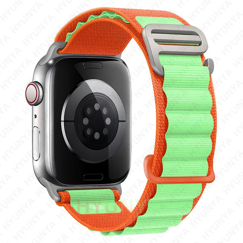 Alpine Straps for Watch Bands iWatch Series 10 11 46mm 9 8 7 SE Ultra 2 3 49mm 44mm 45mm 40mm 41mm 42mm Watchband Bracelet