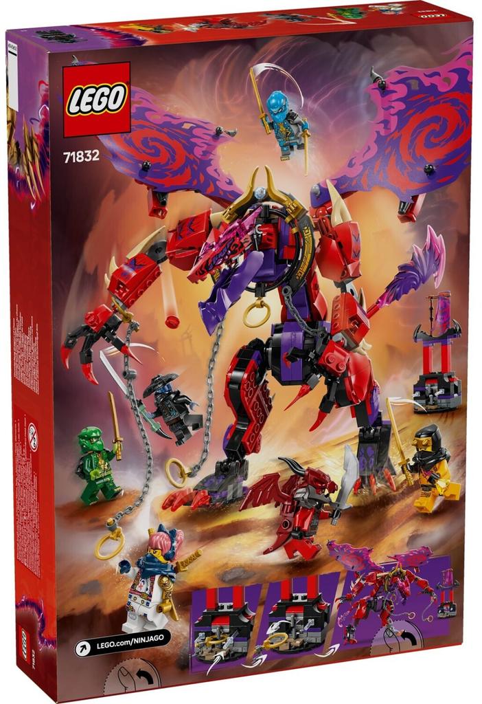 LEGO Baukasten Ninjago – Drache der Chaos Donnerzahn (71832)
