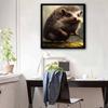 New Arrival 5D DIY Full Circle Diamond Painting "Hedgehog" Embroidery Cross Stitch Home Decor Gift