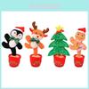 Delightful Dancing Speak Electronic Plush Toy Perfect For Christmas Gifts And Ornaments